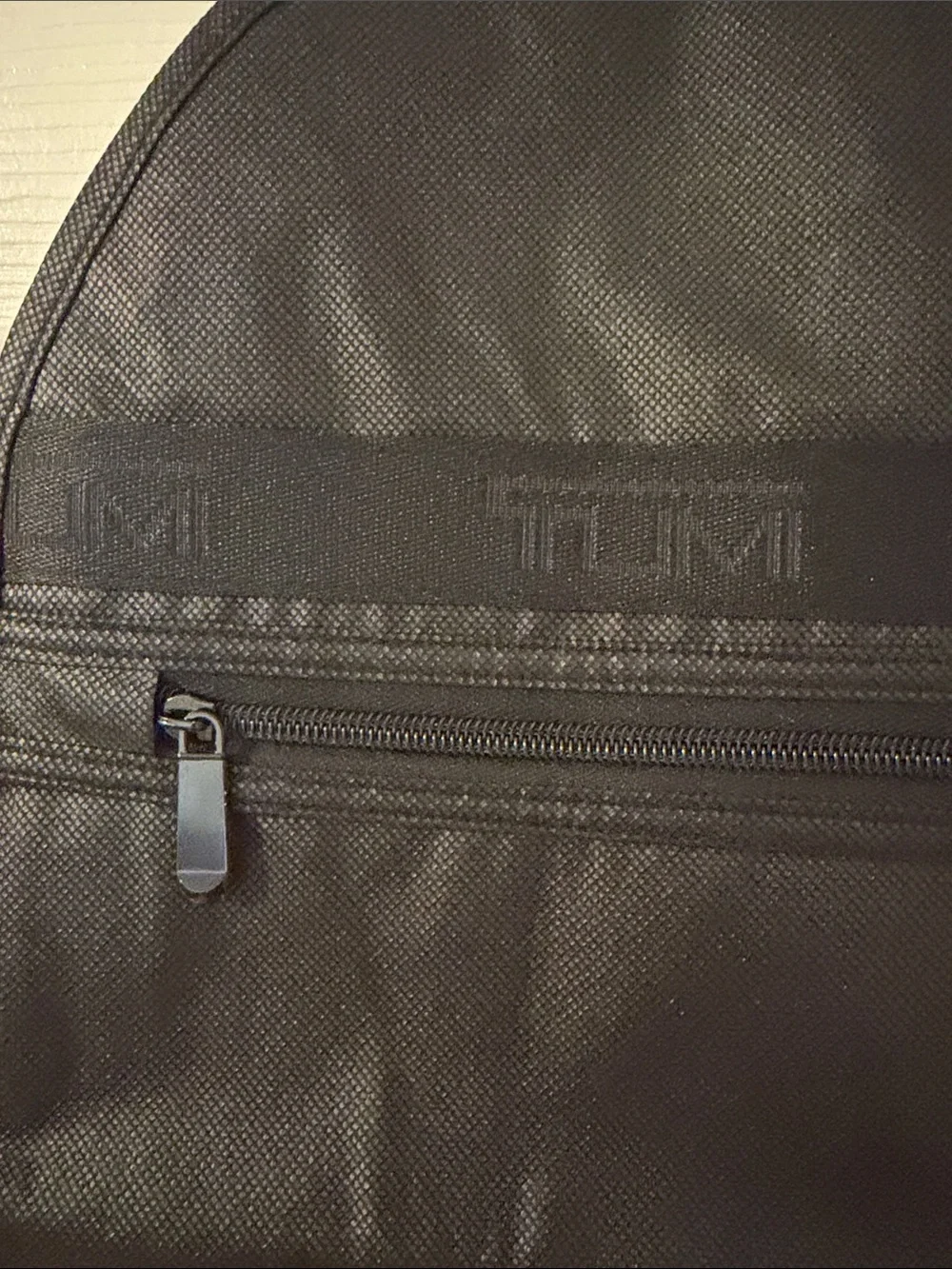 Tumi Black Garment Bag with Top Handles